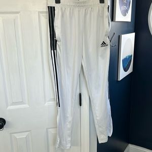 Men's Adidas Pants, sz medium, color white